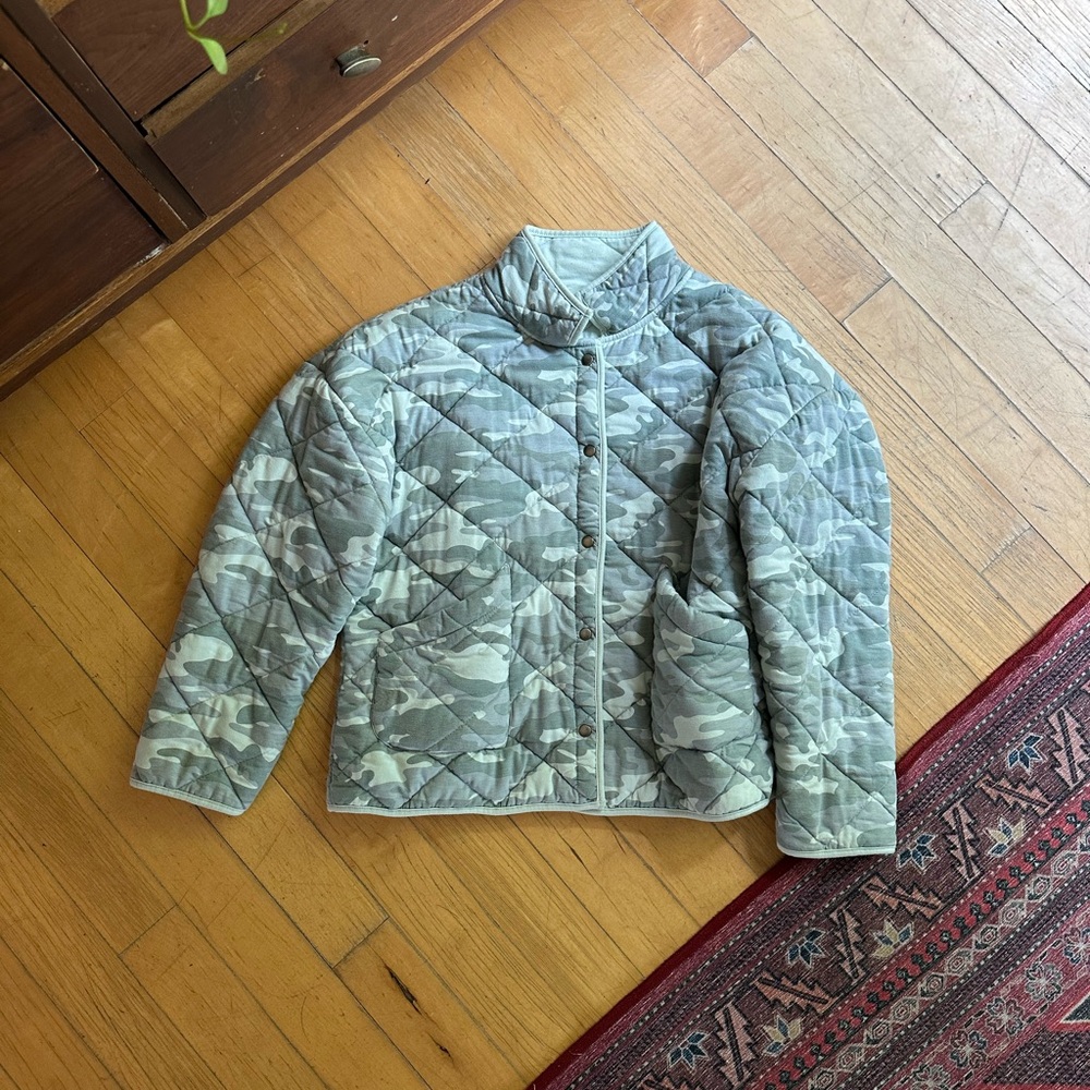 Mazik Camouflage Quilted Jacket